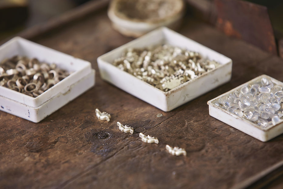 Work Table in Jewelery Workshop
