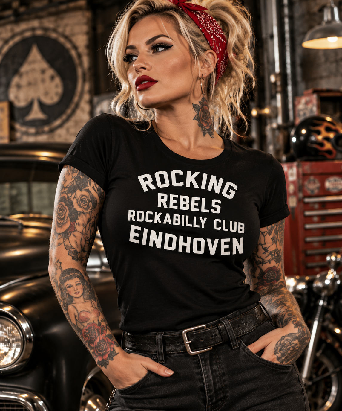 Rocking Rebels Clubshirt Vrouw