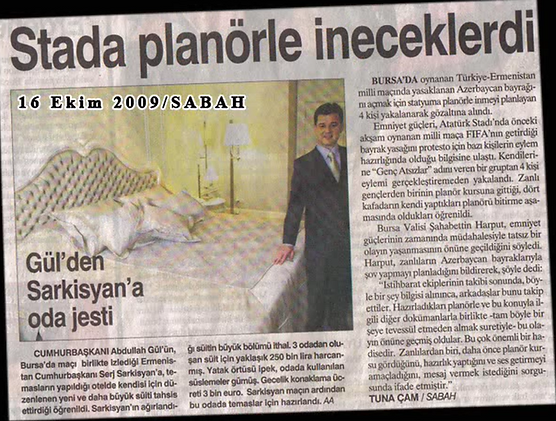 Genç Atsızlar'ın ulusal gazetede yayınlanmış haberi.