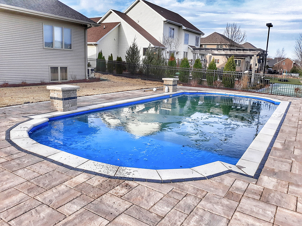 The L36 Fiberglass Pool by River Pools