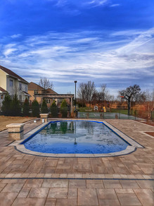 River Pools L36 Fiberglass Pool in De Pere WI