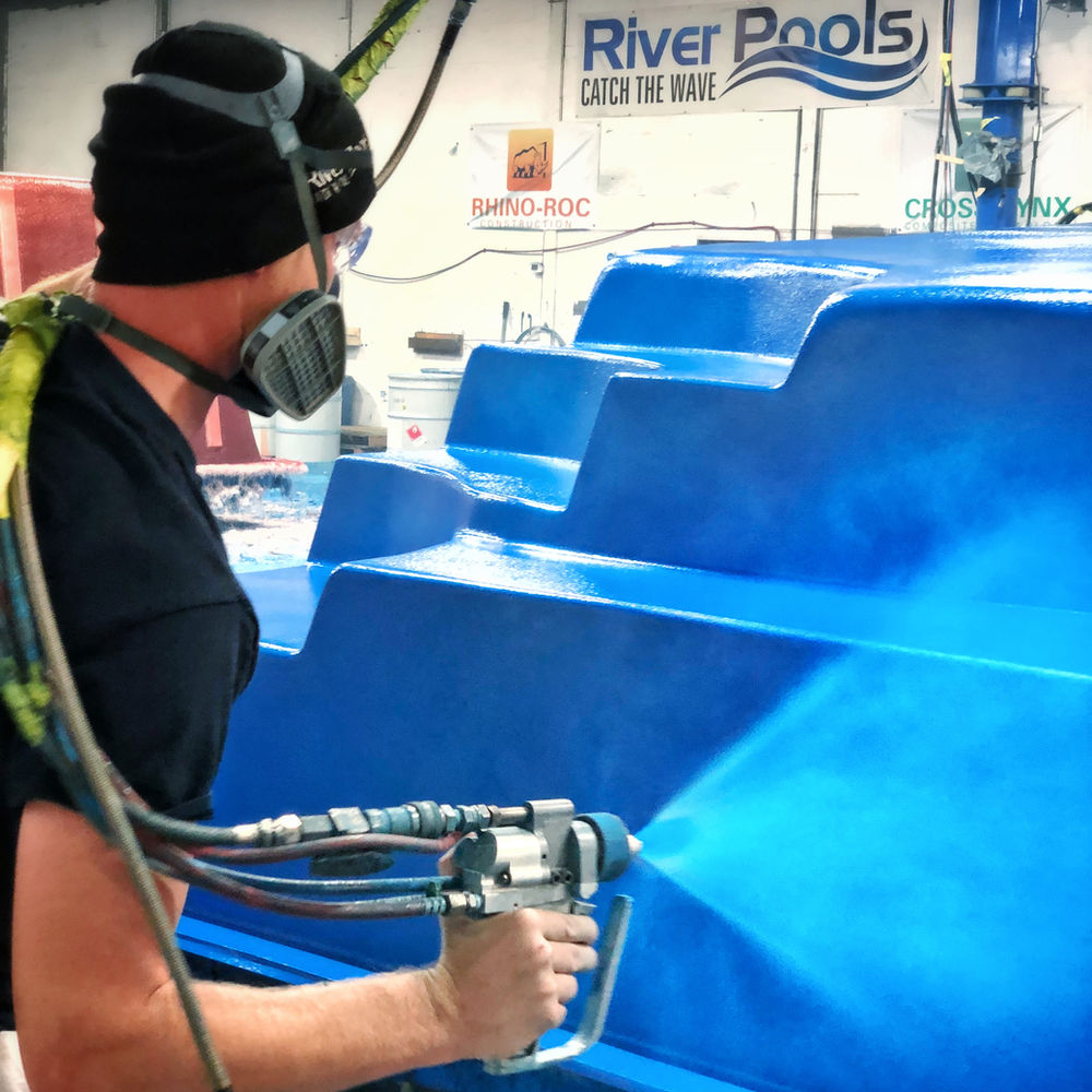 Fiberglass Pools, How They're Made Part 2 Gelcoat