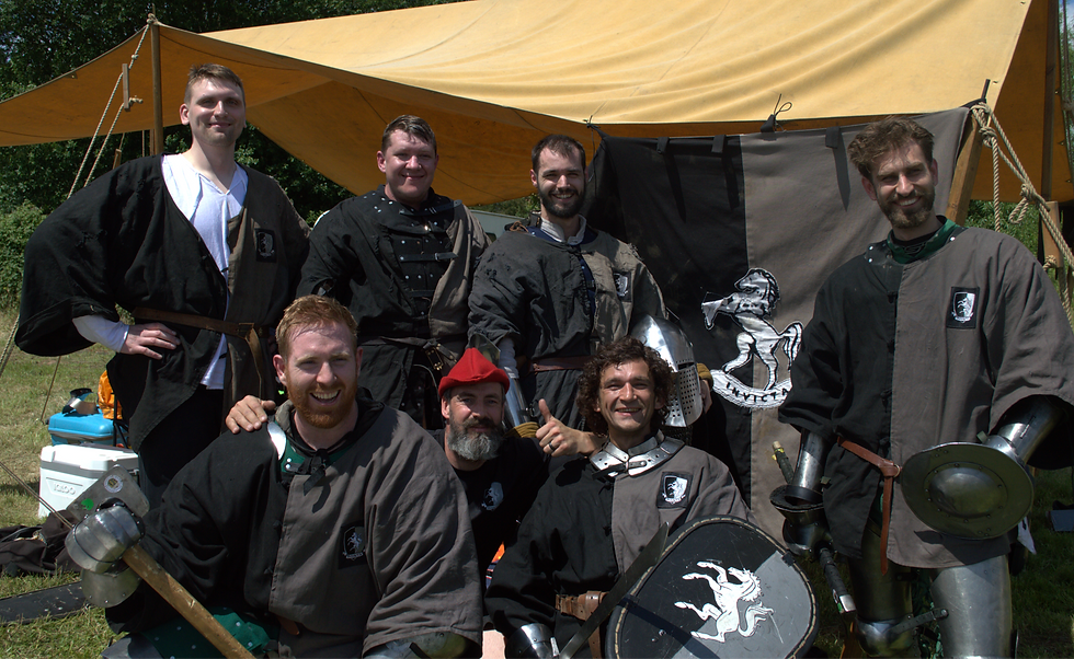 L-R: (Back) Greg, Andy Van, Ed, Oskars (Front) Stephen, Rowland, Frank