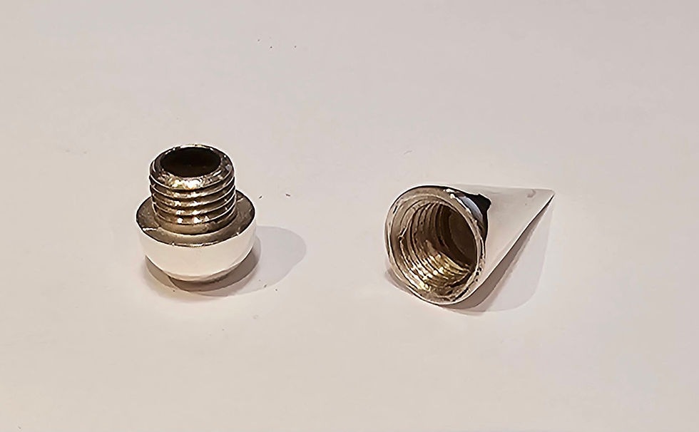 Miniatura: PÉNDULO TESTIGO PLATA 925