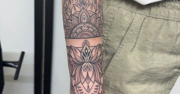 Mandala Tattoo, Fineline Tattoo , Regensburg