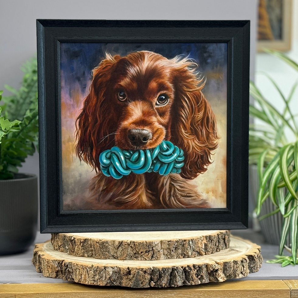 Thumbnail: It's Mine | Original Oil Painting