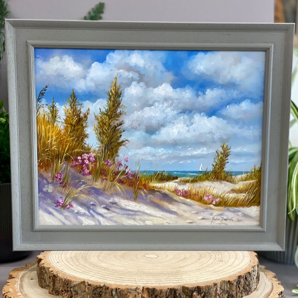 Thumbnail: Sunlit Sands | Original Oil Painting