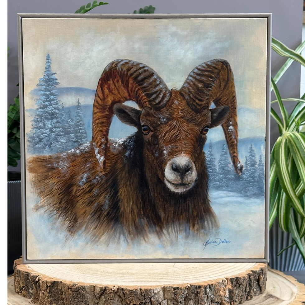 Thumbnail: The Highlander | Original Oil Painting