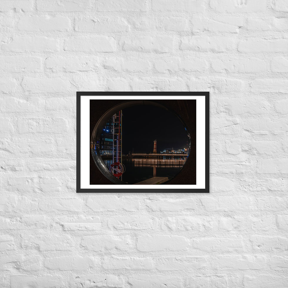 Miniatyrbild: Framed matte paper poster