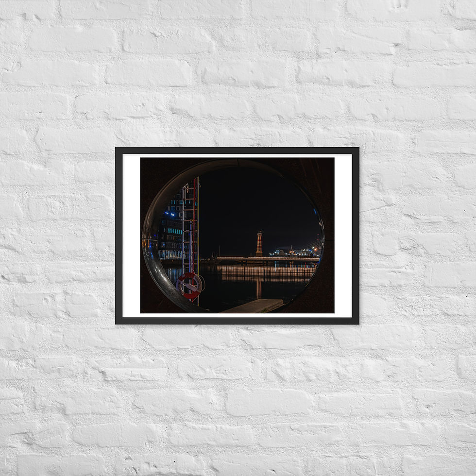 Thumbnail: Framed matte paper poster