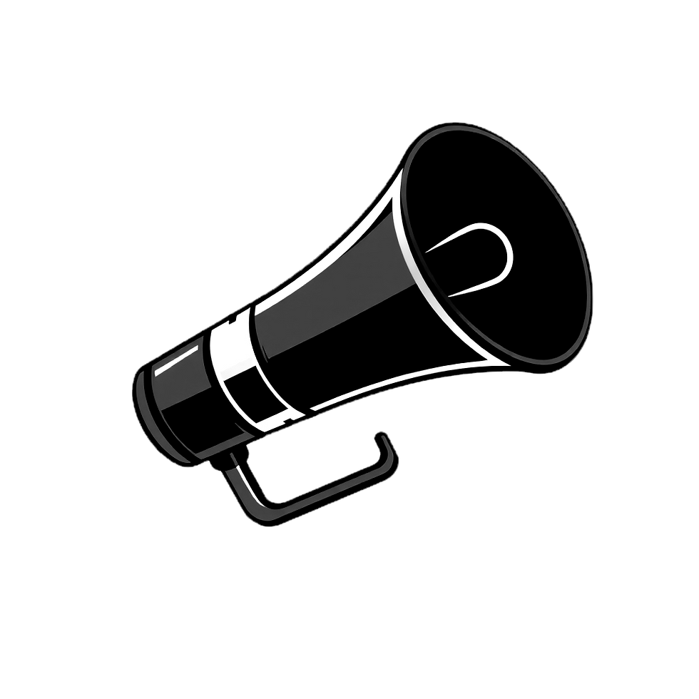 clipart style megaphone in black and red for a news alert for the website_edited.png