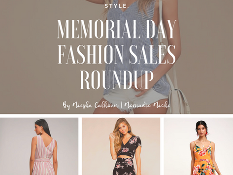 Memorial Day Fashion Sales Roundup