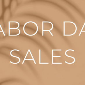 2020 Labor Day Sales