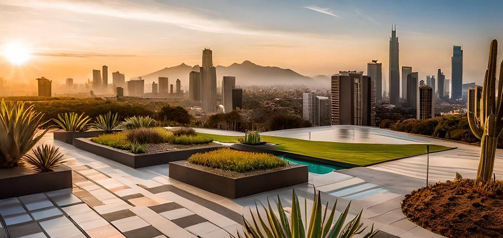 Paisajismo regional, plantas endémicas, Plazas Resilentes