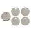 Thumbnail: Stoneware Coasters w/ Wood Holder, Reactive Glaze, Set of 5