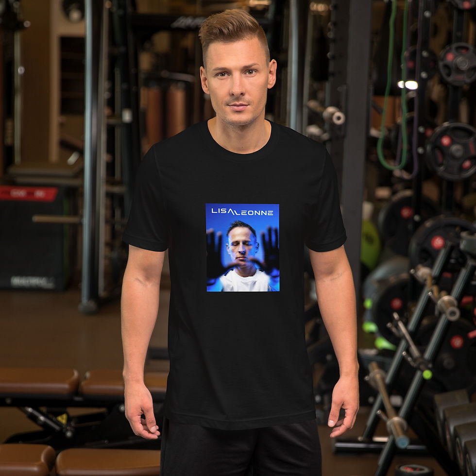 Miniature : T-shirt homme avec photo Lisa Léonne
