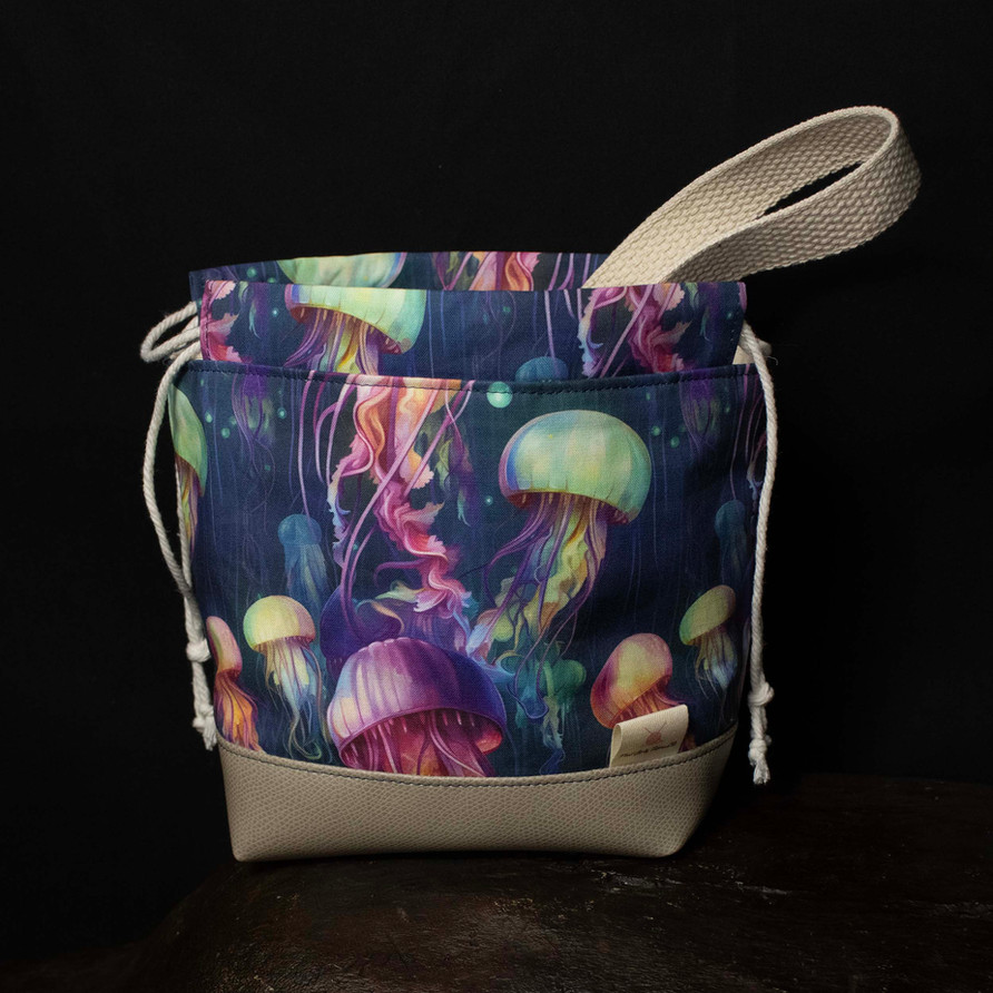 phat girlz electric drifter drawstring bag stock photo