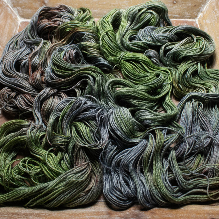 phat girlz fibre dk weight sasquachia stock photo