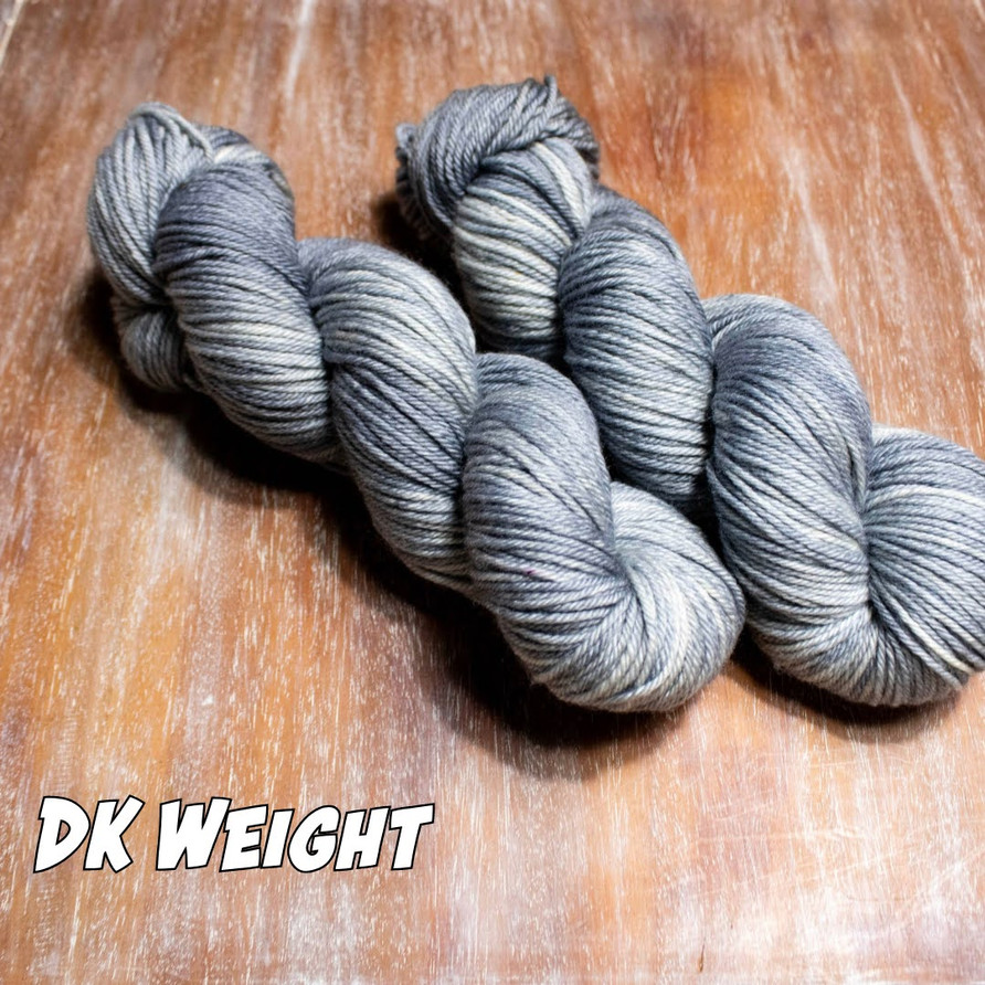 phat girlz fibre dk weight stormy days stock photo