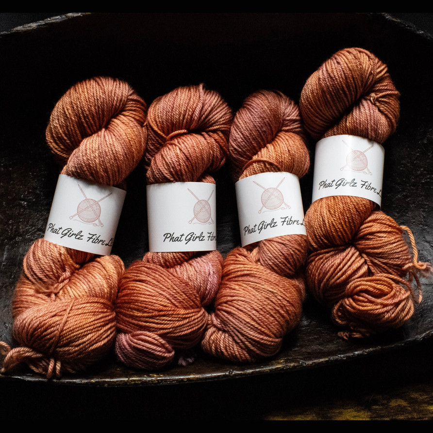 phat girlz fibre copperhead dk weight stockphoto