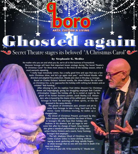 Joy and love rediscovered at ‘A Christmas Carol’