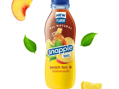 New Snapple! Peach Tea & Lemonade