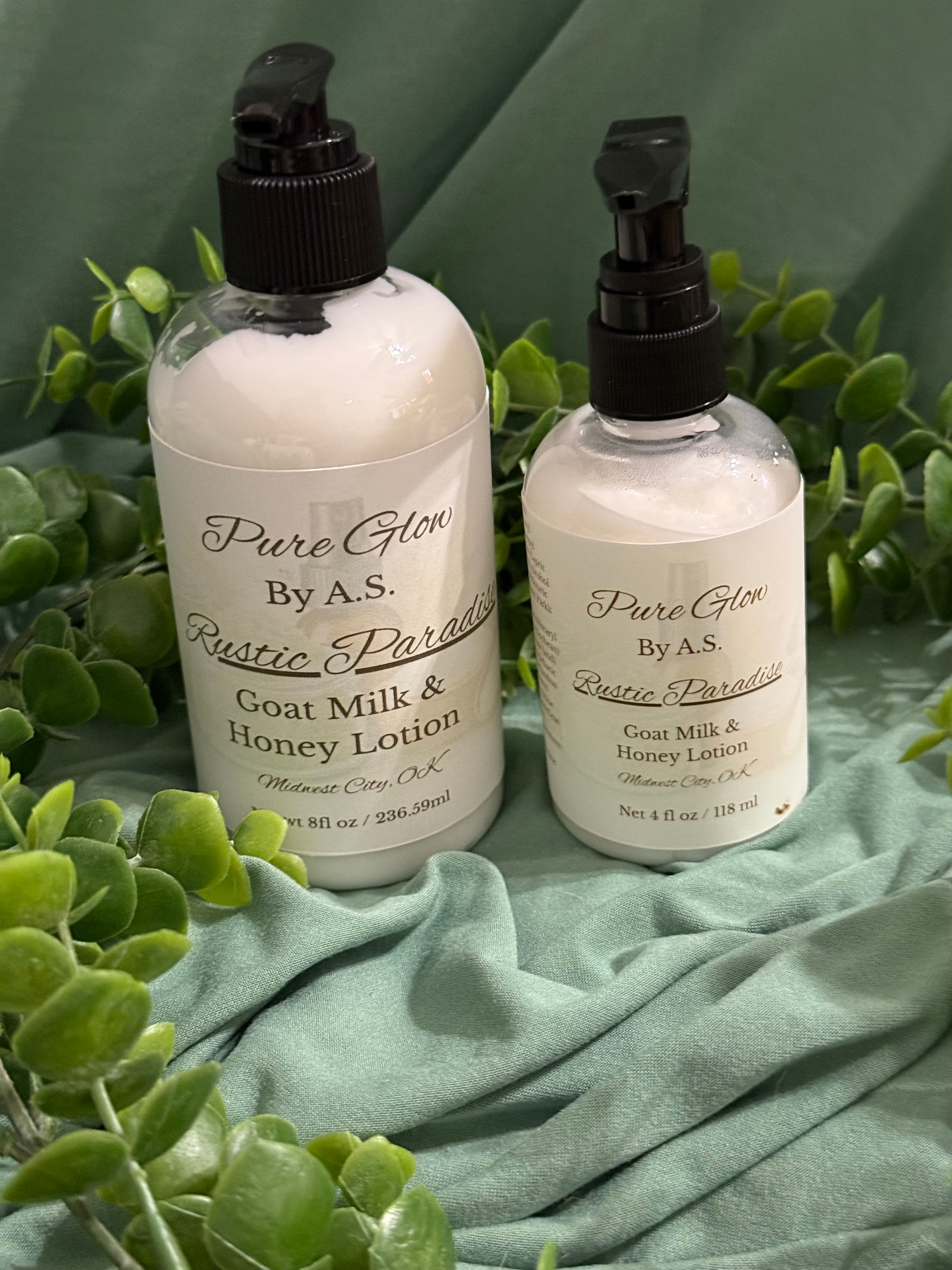 Rustic Paradise Goat Milk and Honey Lotion