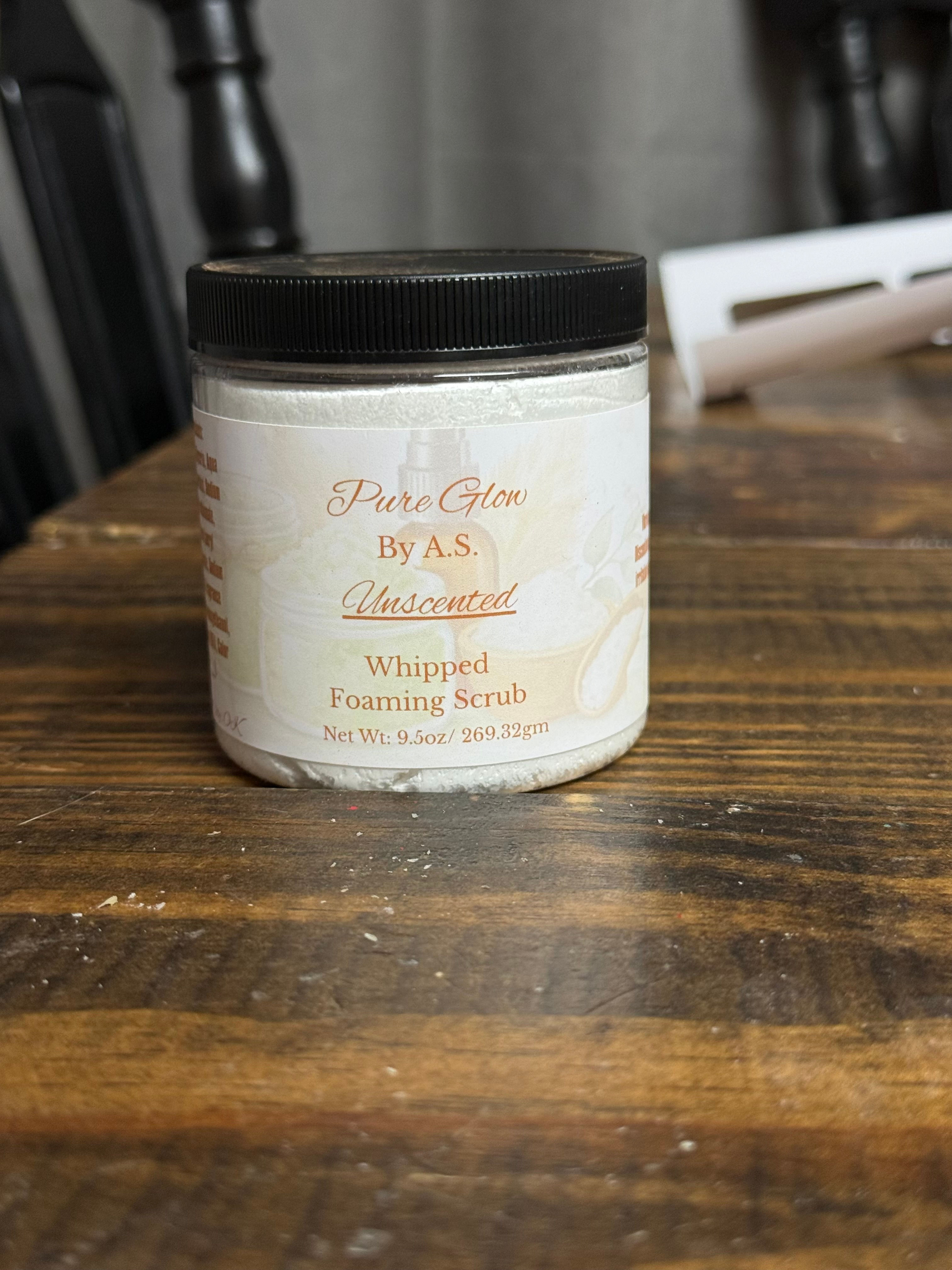 Unscented Whipped Foaming Scrub 9.5oz