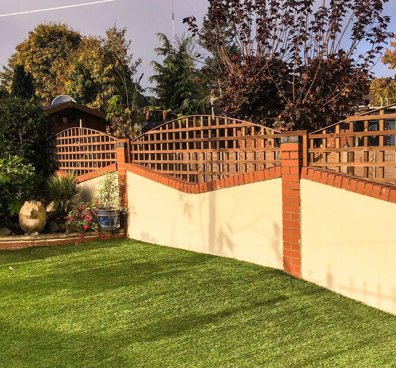 Made to measure trellis.