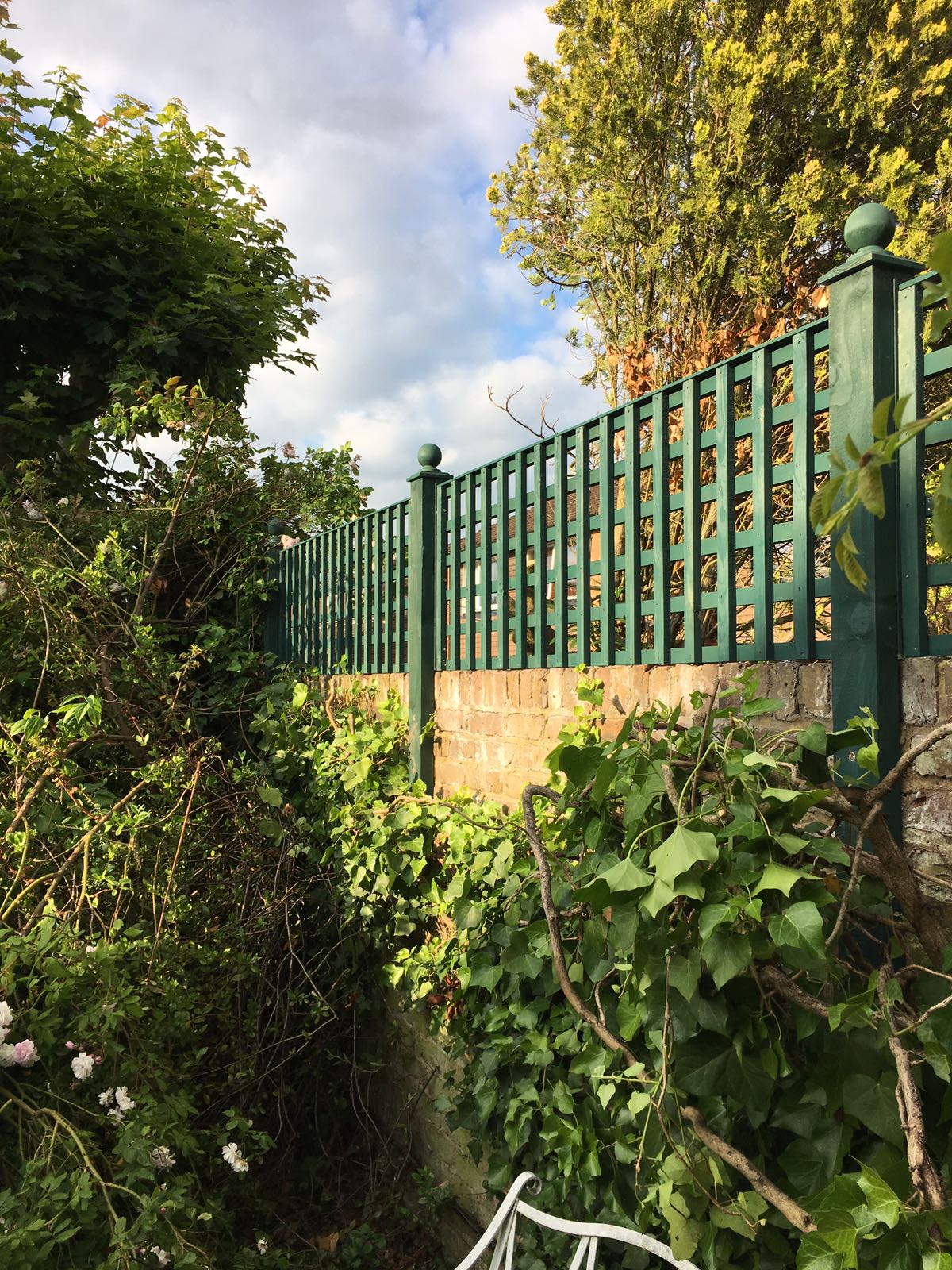 Painted Trellis in East London