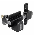 Long throw gate lock aylwards