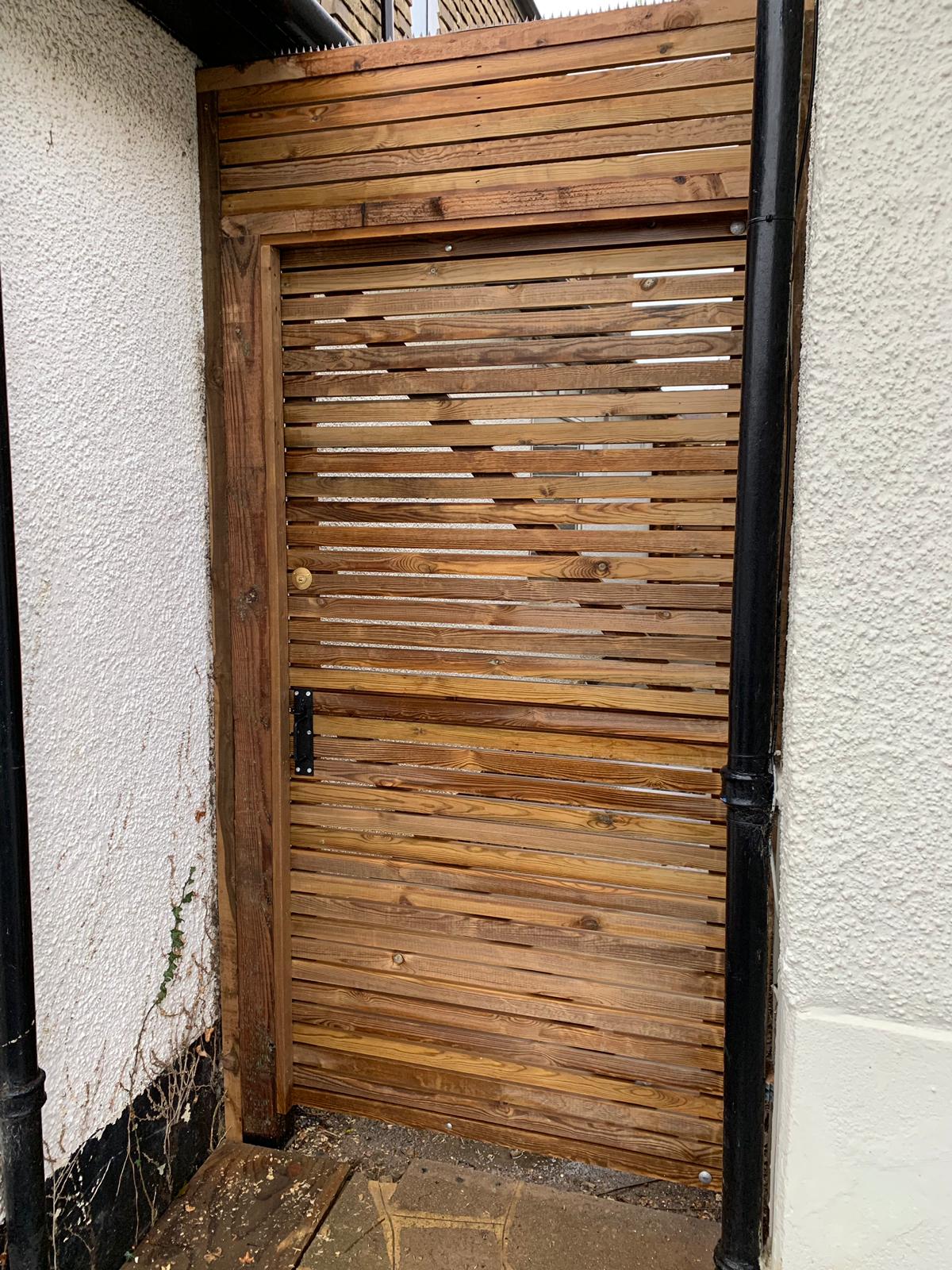 Made to size Contemporary Gates Pressure Treated Enfield North London