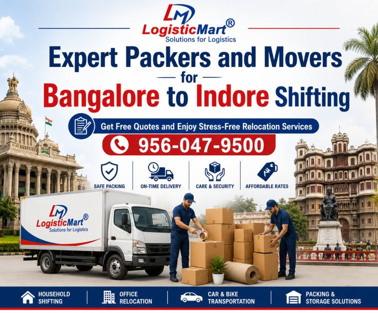 Packers and Movers Bangalore to Indore