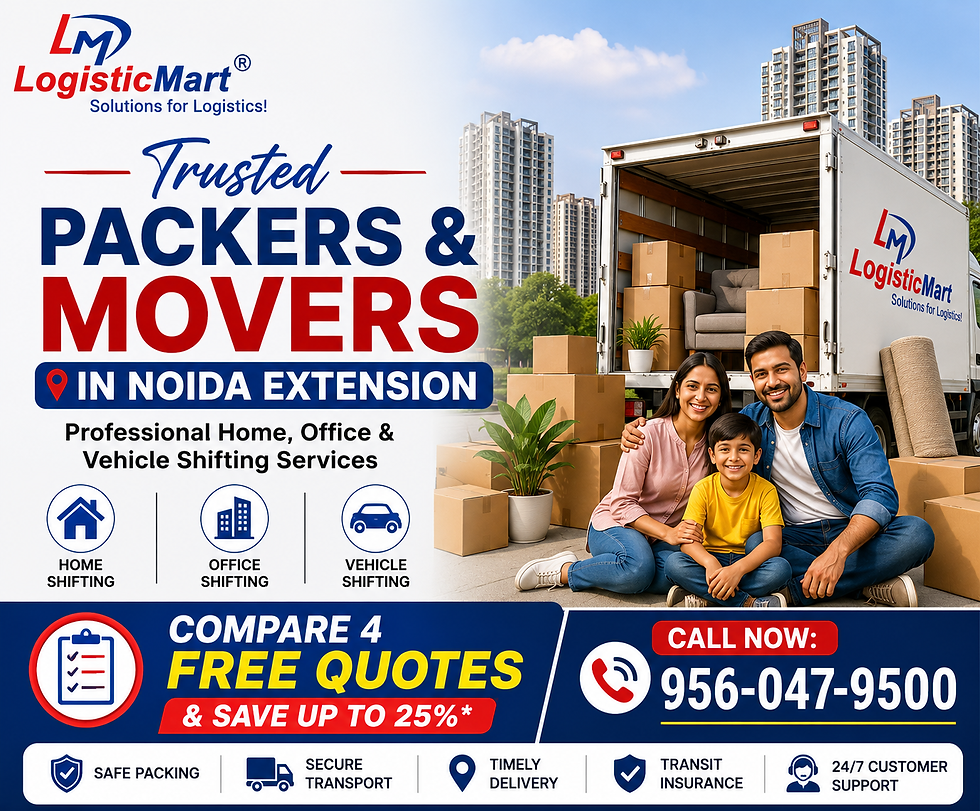 Best Packers and Movers in Noida Extension