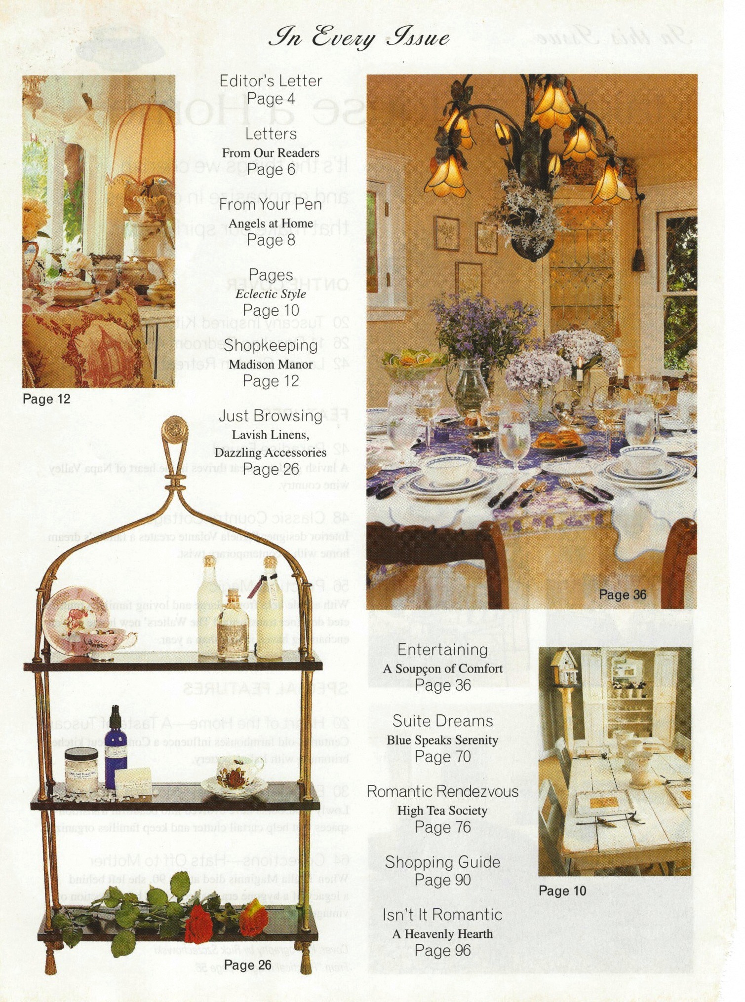 RH Issue Contents...