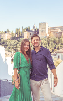 Reportaje fotográfico para tu pedida de mano para su pareja en Granada, Santa Fe