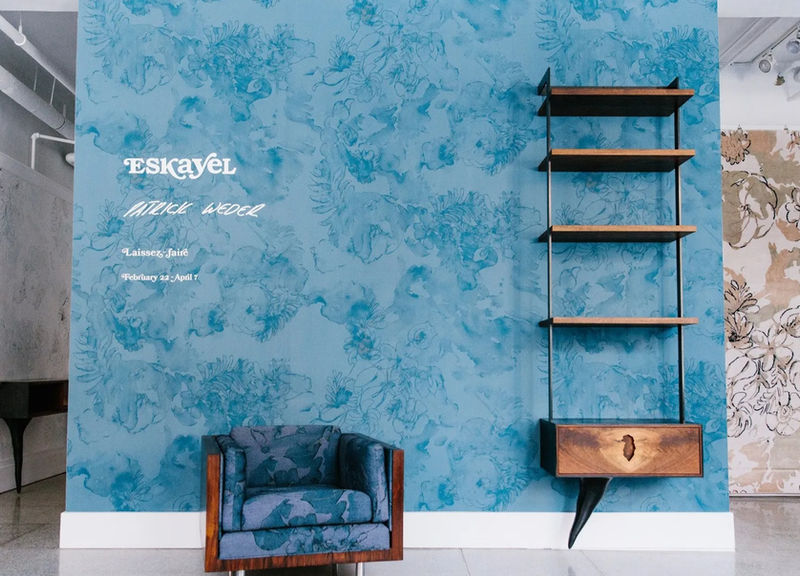 Eskayel Patrick Weder Chair and Wall