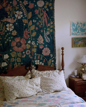 Phoebe Wahl Woven Wall Tapestry