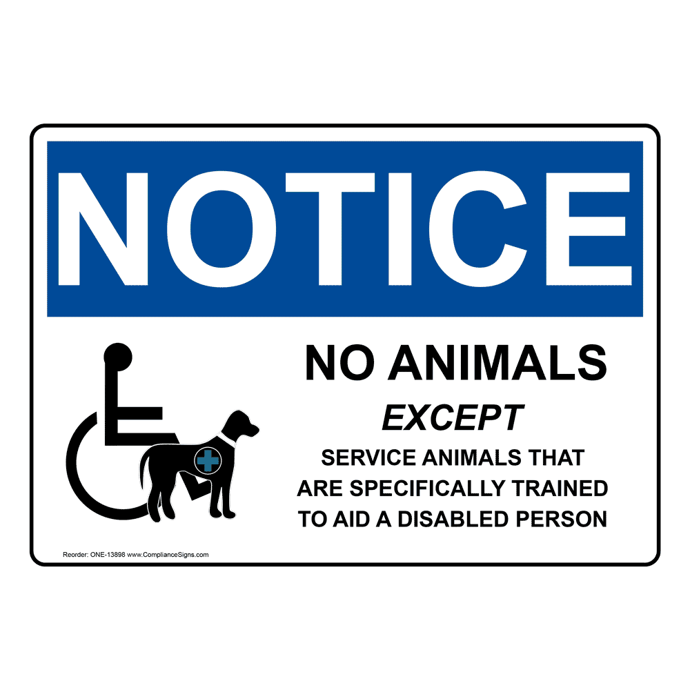 OSHA-Service-Animals-Sign-ONE-13898_1000