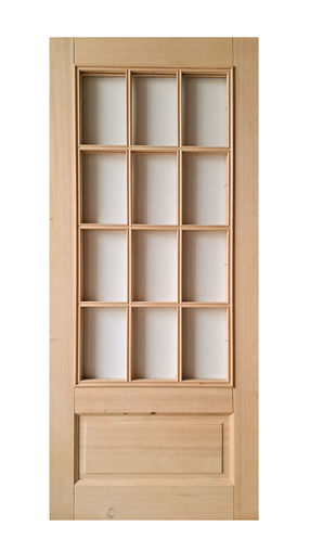 Innentür ohne Verglasung, mit Sprossen