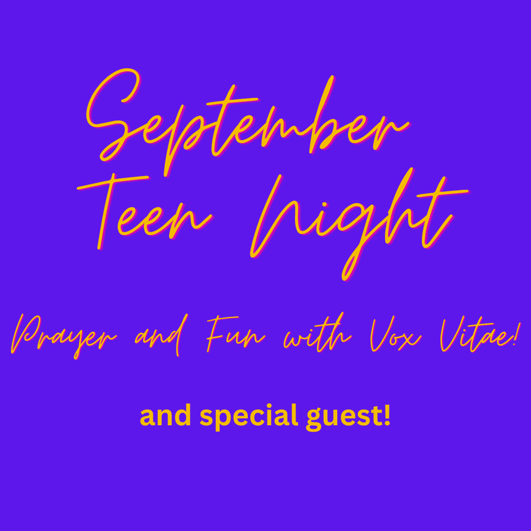 September Teen Night voxvitae