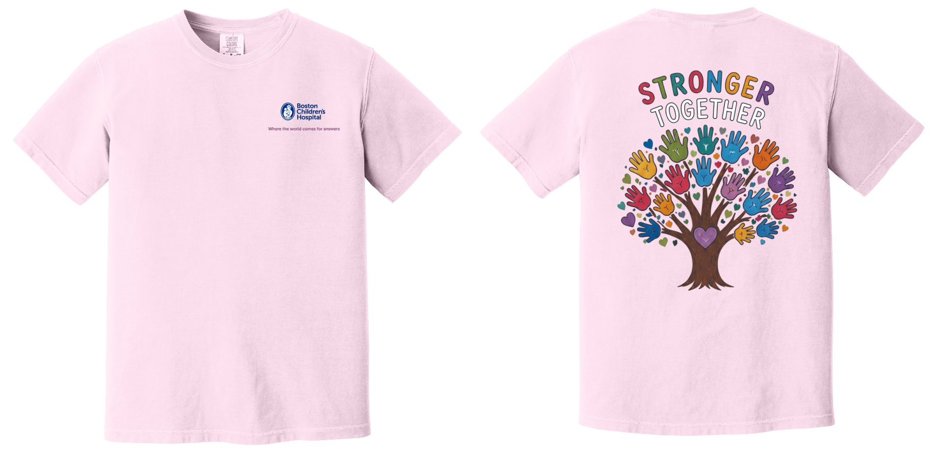 Boston Childrens Stronger Together Short Sleeve Tshirt