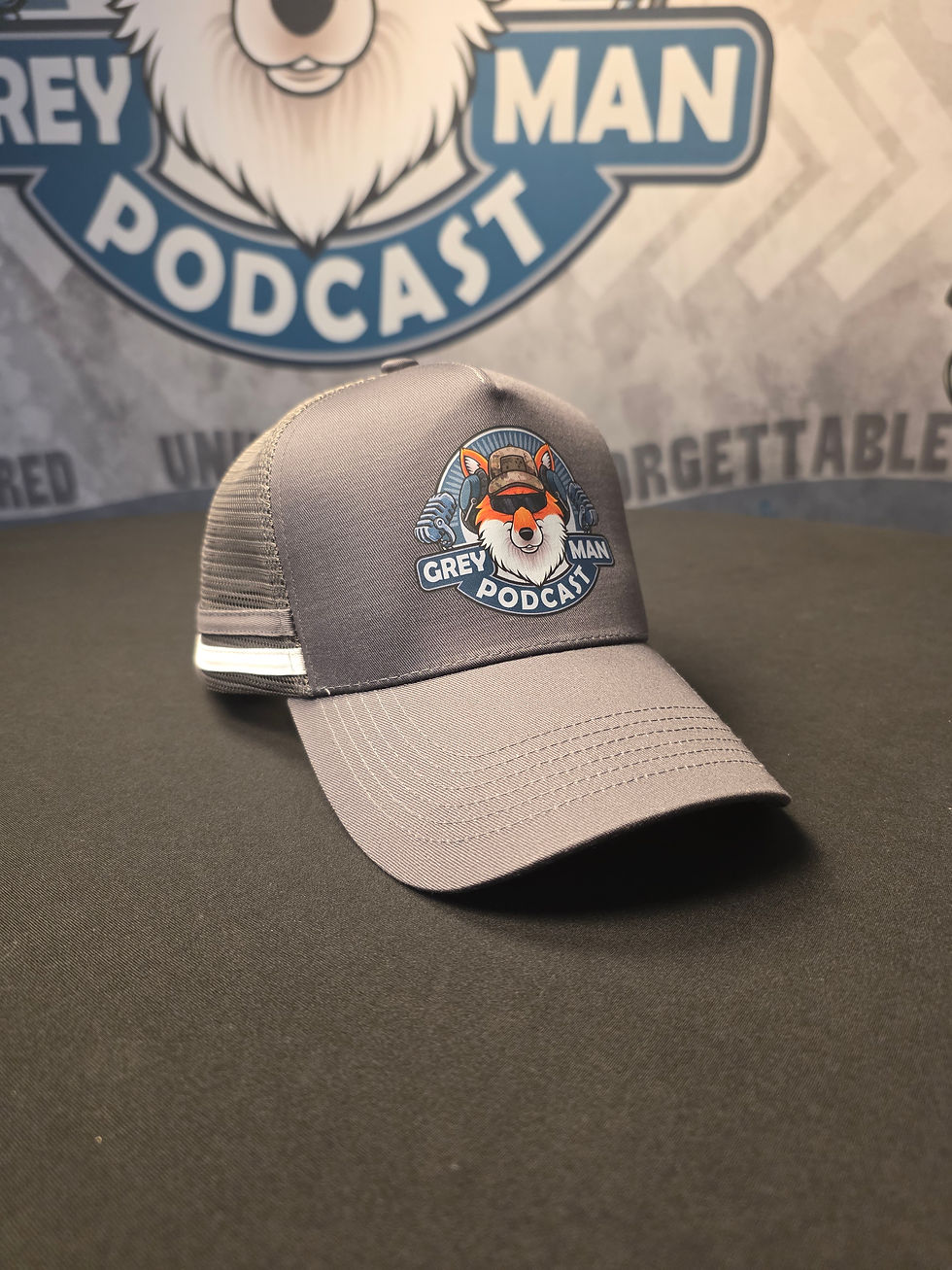 Thumbnail: Grey Man Truckers Cap