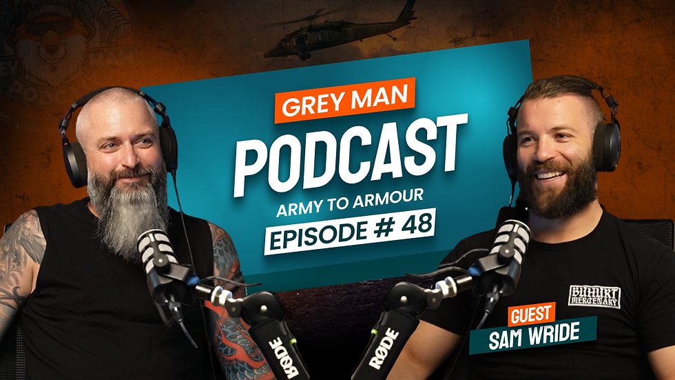 Episode 48 | From Army to Armoured Fighter - Sam Wride