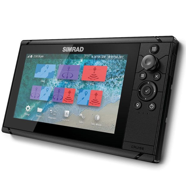 Thumbnail: MONITOR MULTIFUNCIONAL CRUISE 9 SIMRAD C/TRANSDUTOR 83/200Khz