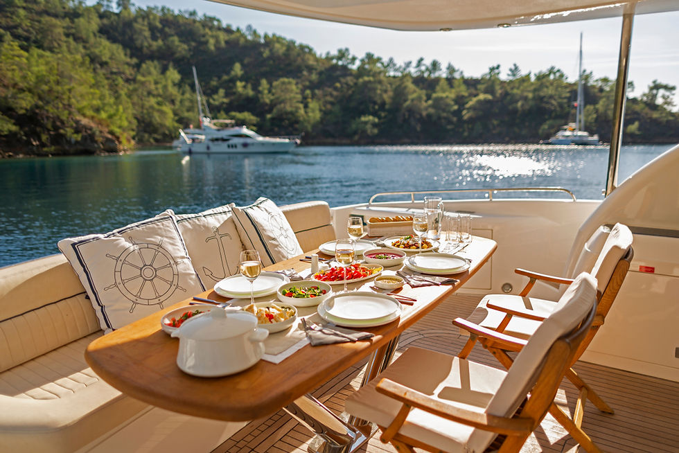 Cruising sailboat arriving in a foreign country with international sailing paperwork onboard