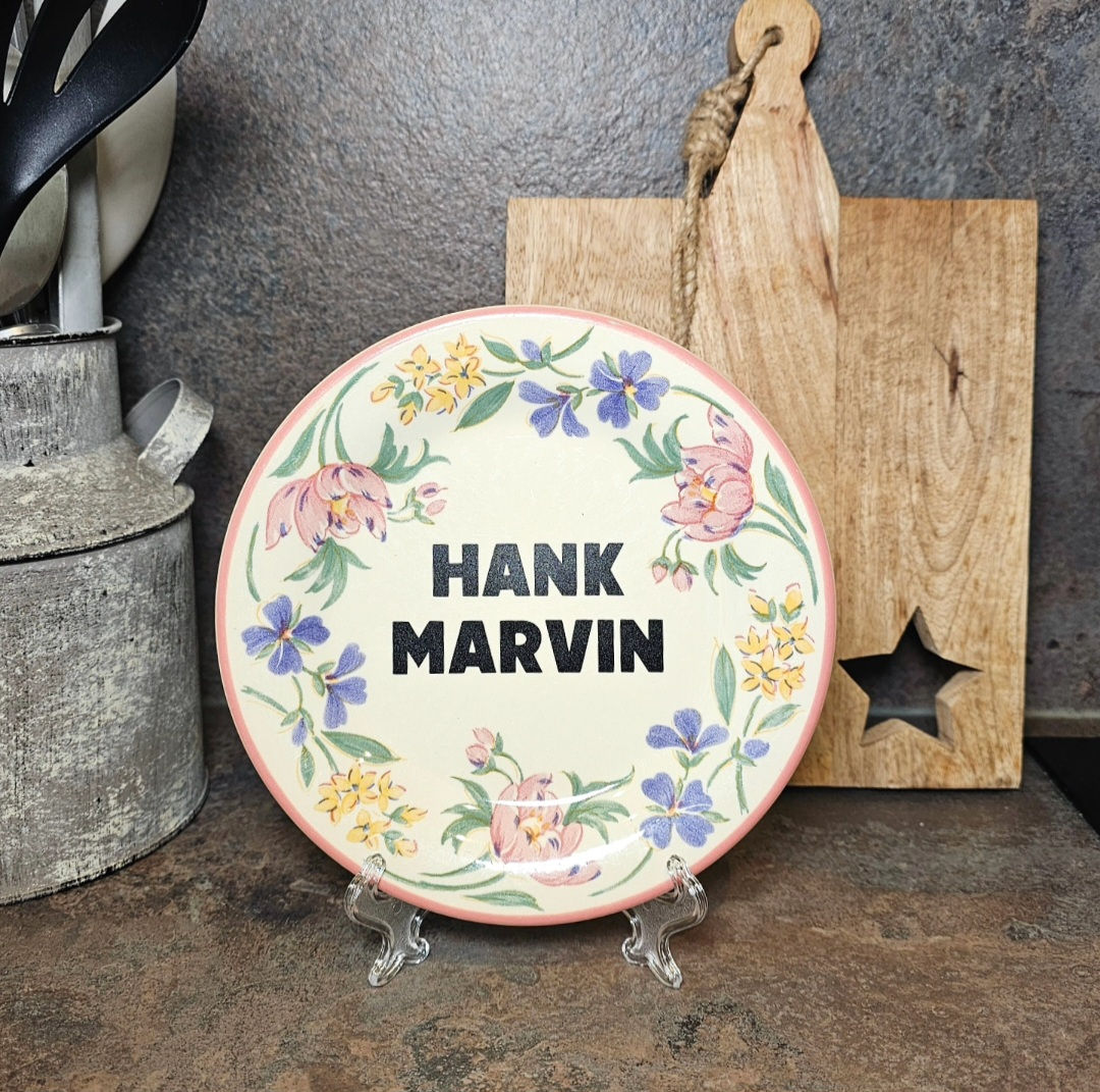 Hank Marvin Plate 