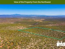 View of the Property From the Northwest.