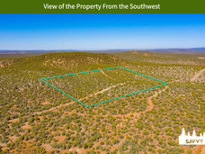 View of the Property From the Southwest.