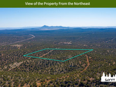 View of the Property From the Northeast.